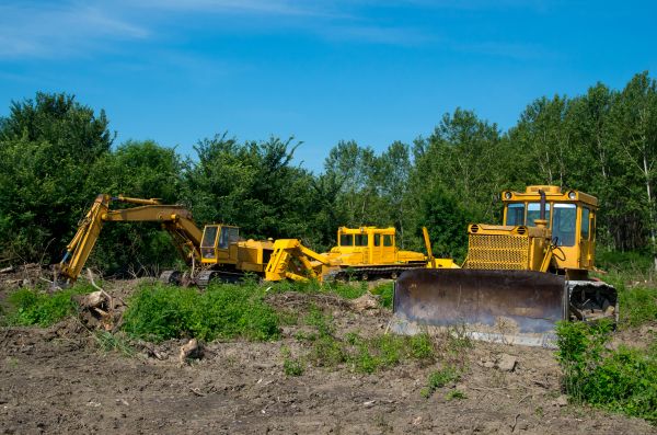 Bulldozer Clearing in Monroe